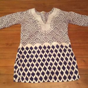 Roberta Roller Rabbit for Piperline Tunic